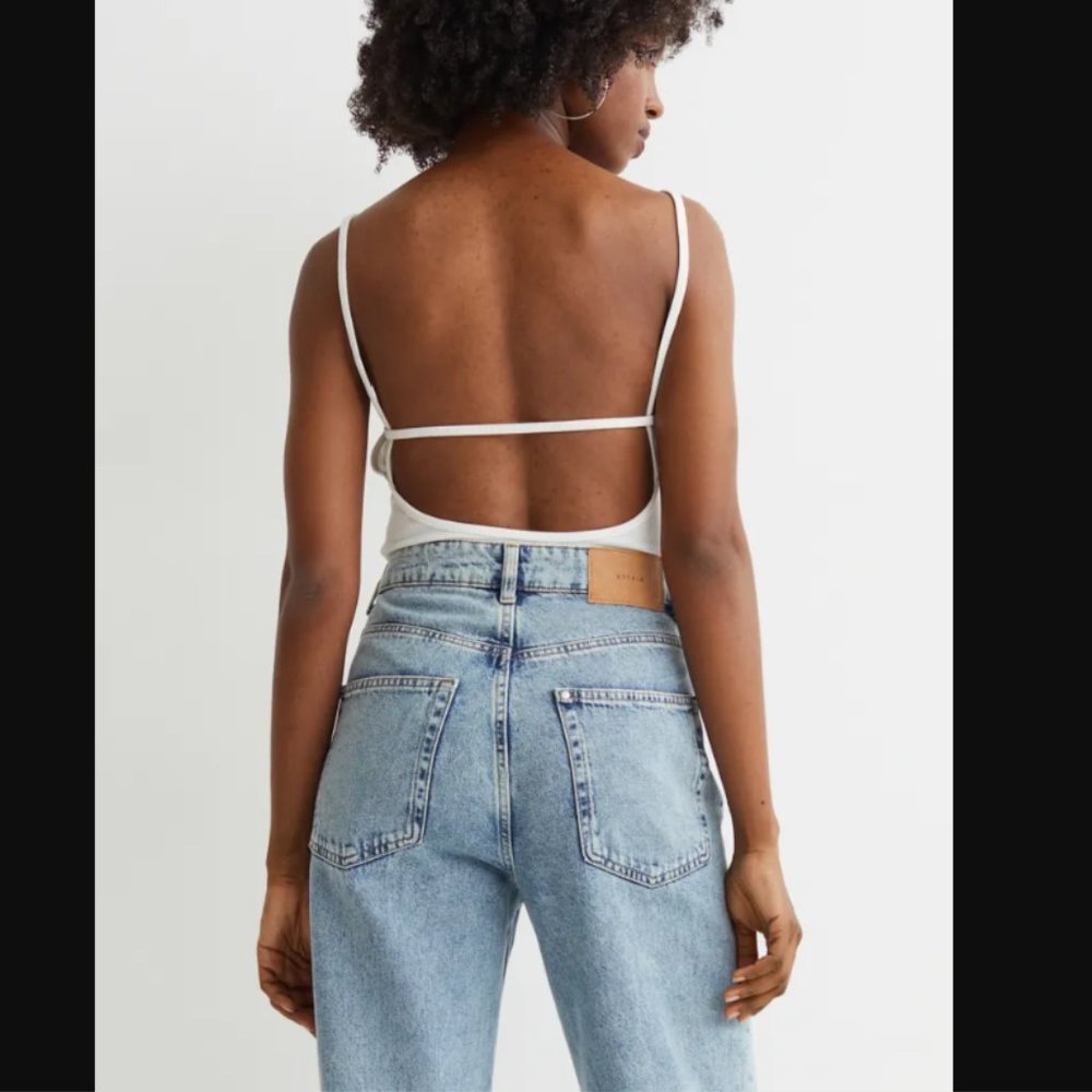 H&M Loose Straight High Jeans - Picture 3 of 6